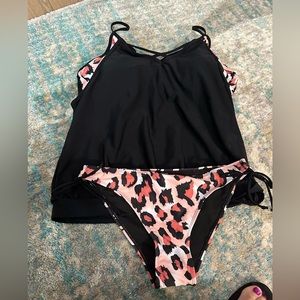 NEW tankini swimsuit sz 2X